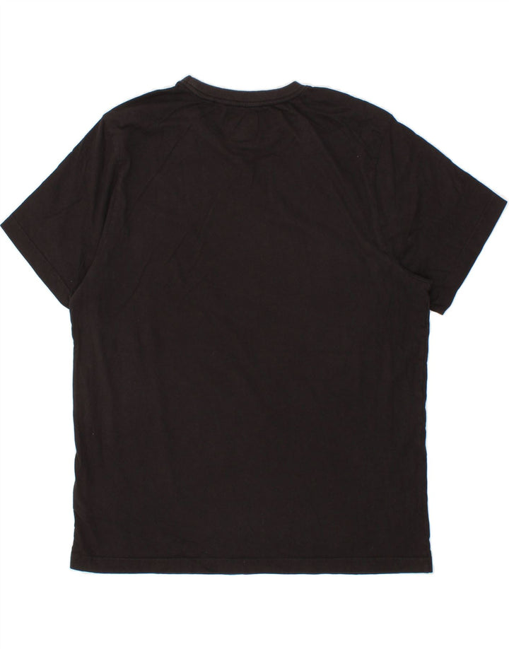 HURLEY Mens T-Shirt Top XL Black Cotton Vintage Hurley and Second-Hand Hurley from Messina Hembry 