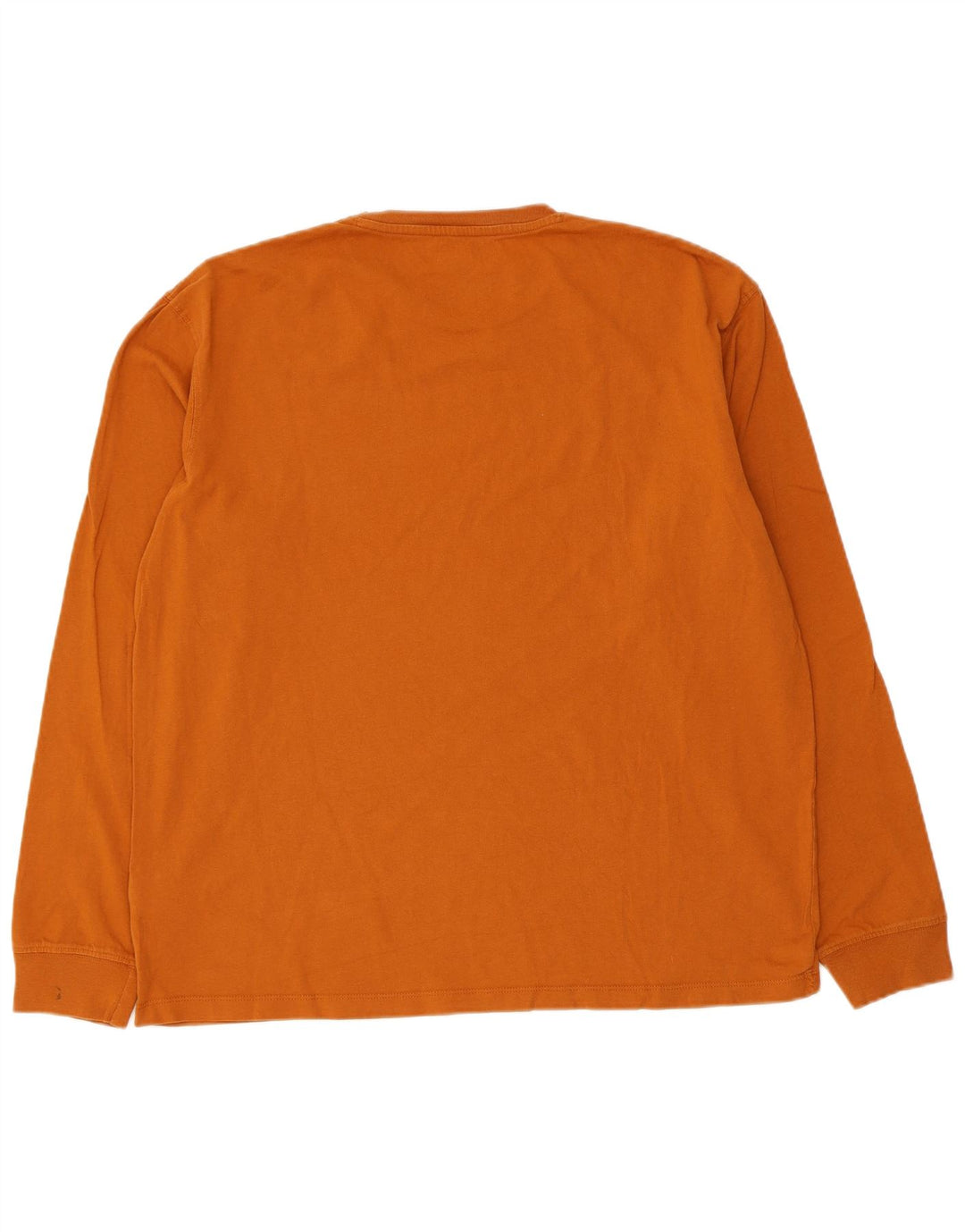 Wrangler Herren-Oberteil, langärmelig, mittelbraune Baumwolle