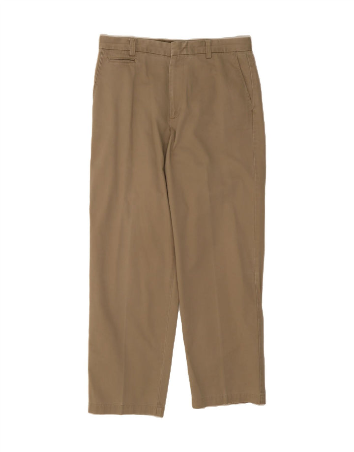 DOCKERS Womens Relaxed Fit Chino Trousers W34 L32 Beige Cotton Vintage Dockers and Second-Hand Dockers from Messina Hembry 