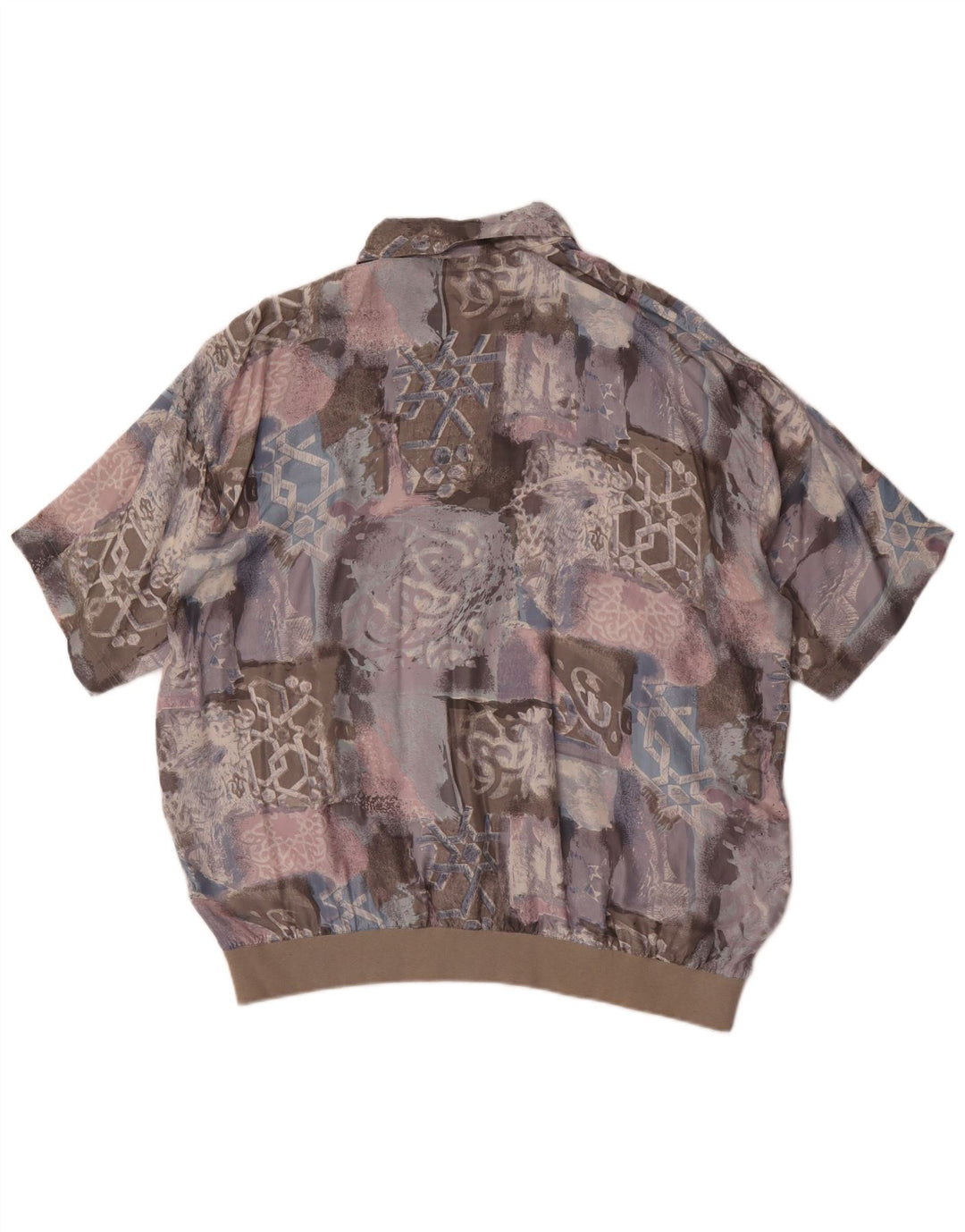 Cămașă pulover cu mânecă scurtă pentru bărbați Canda IT 56/58 XL, multicolor, mozaic