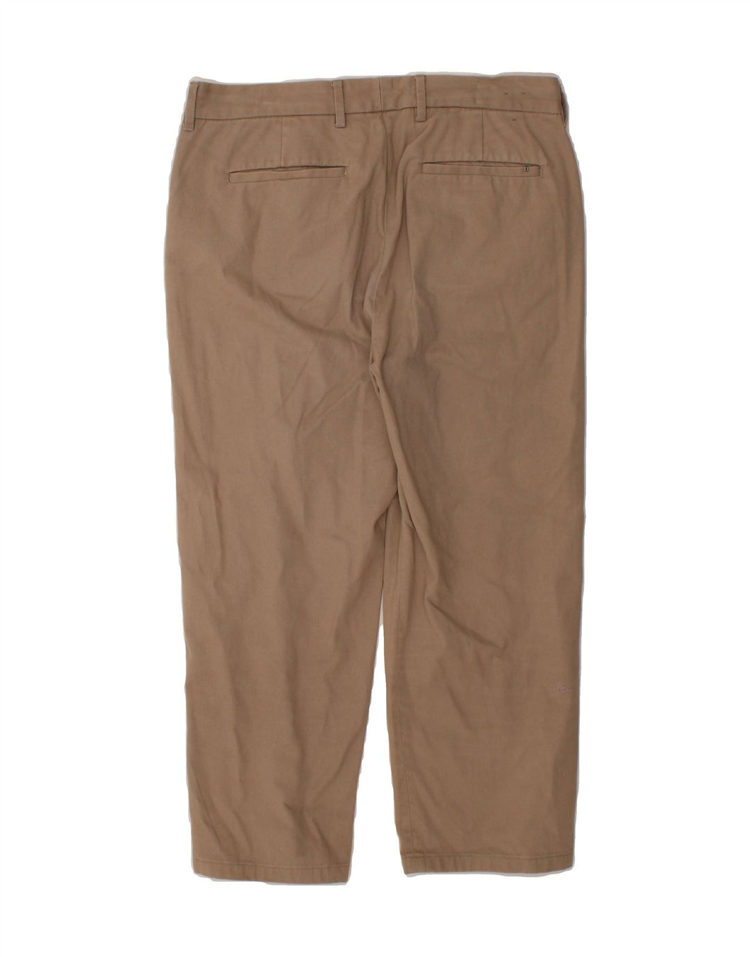 ALL SAINTS Mens Straight Capri Trousers W32 L24 Beige Cotton Vintage All Saints and Second-Hand All Saints from Messina Hembry 