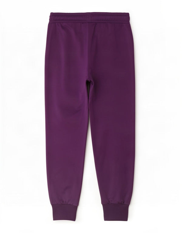 Pantaloni da tuta da donna Puma Joggers UK 12 Poliestere viola medio
