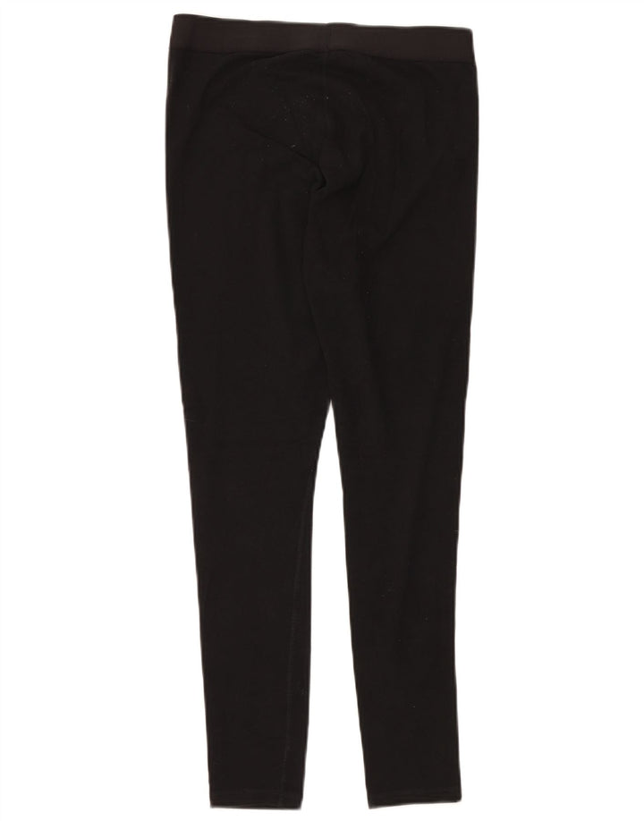 CHAMPION Womens Colorado State Rams Leggings UK 12 Medium  Black Cotton