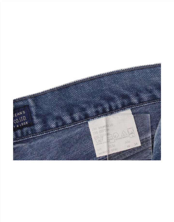 MASH Mens Slim Jeans IT 54 2XL W34 L29 Azul Algodão