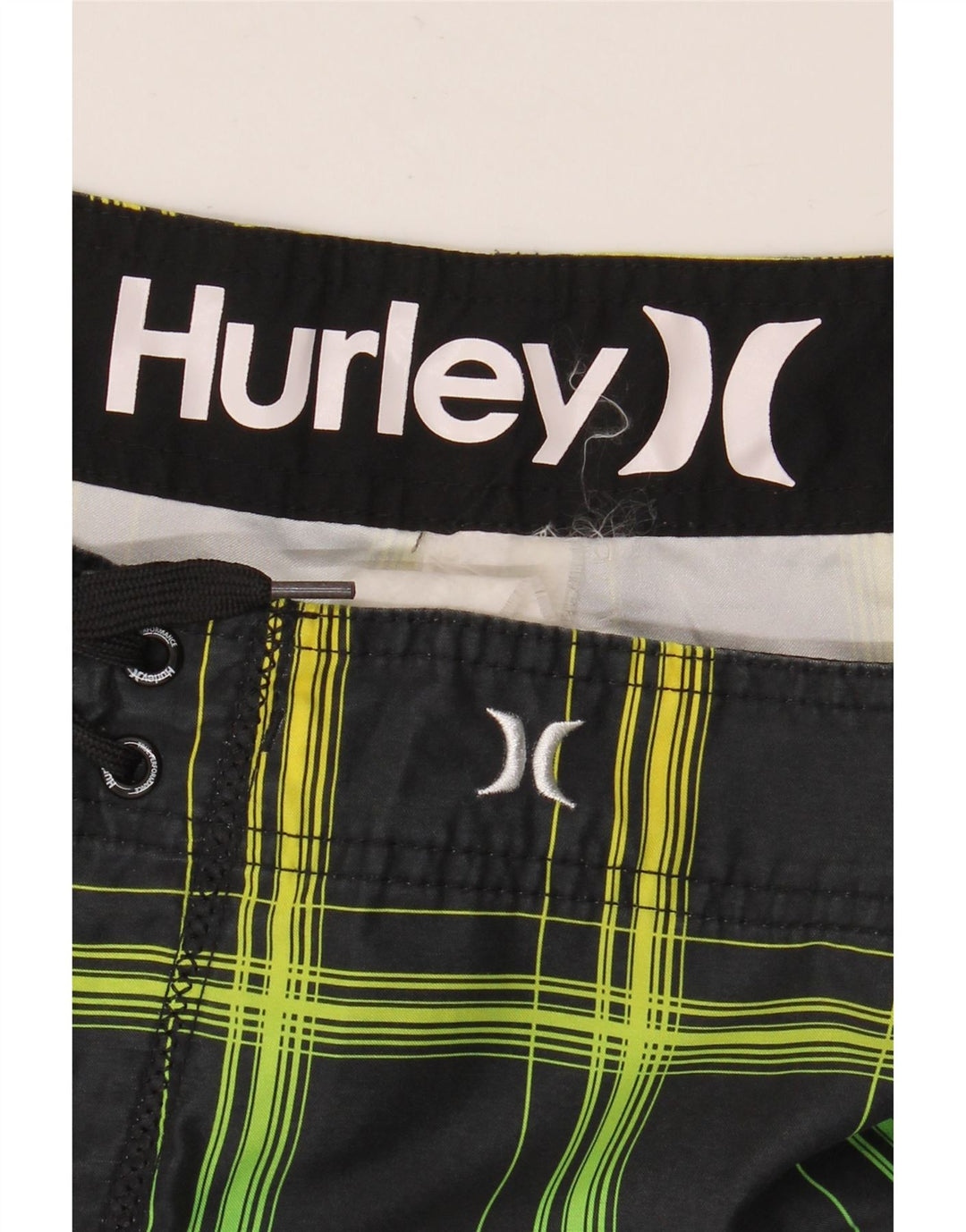 Pantaloncini da bagno da uomo Hurley XL a quadri multicolore