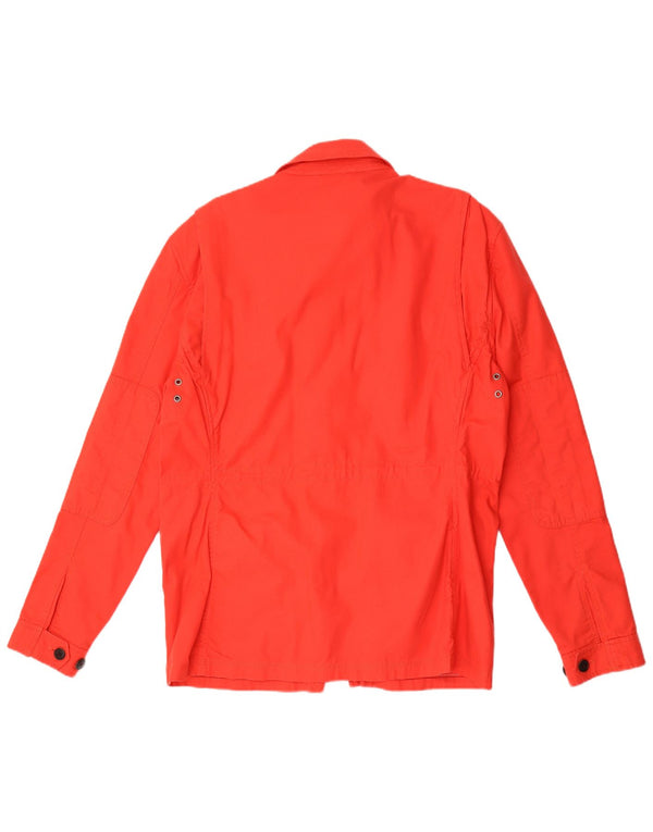 Giacca militare da uomo Tommy Hilfiger UK 40 grande cotone rosso
