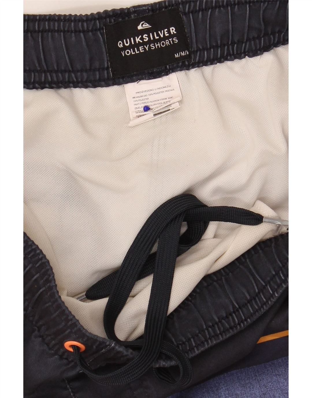 Quiksilver grafiske badeshorts til mænd Medium flerfarvet stribet