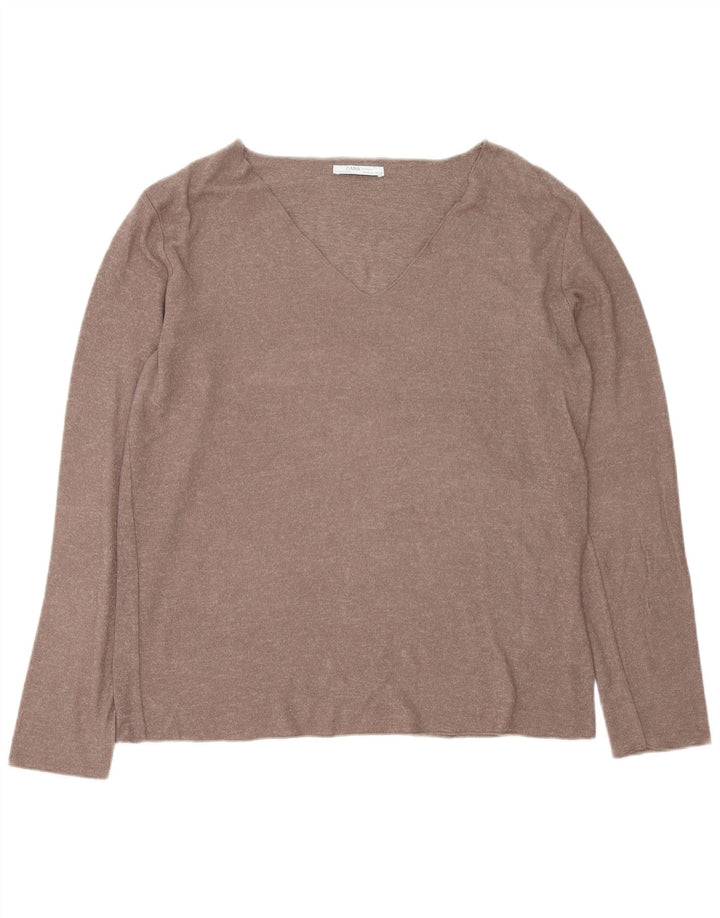 Zara Dametop Langærmet UK 18 XL Brun