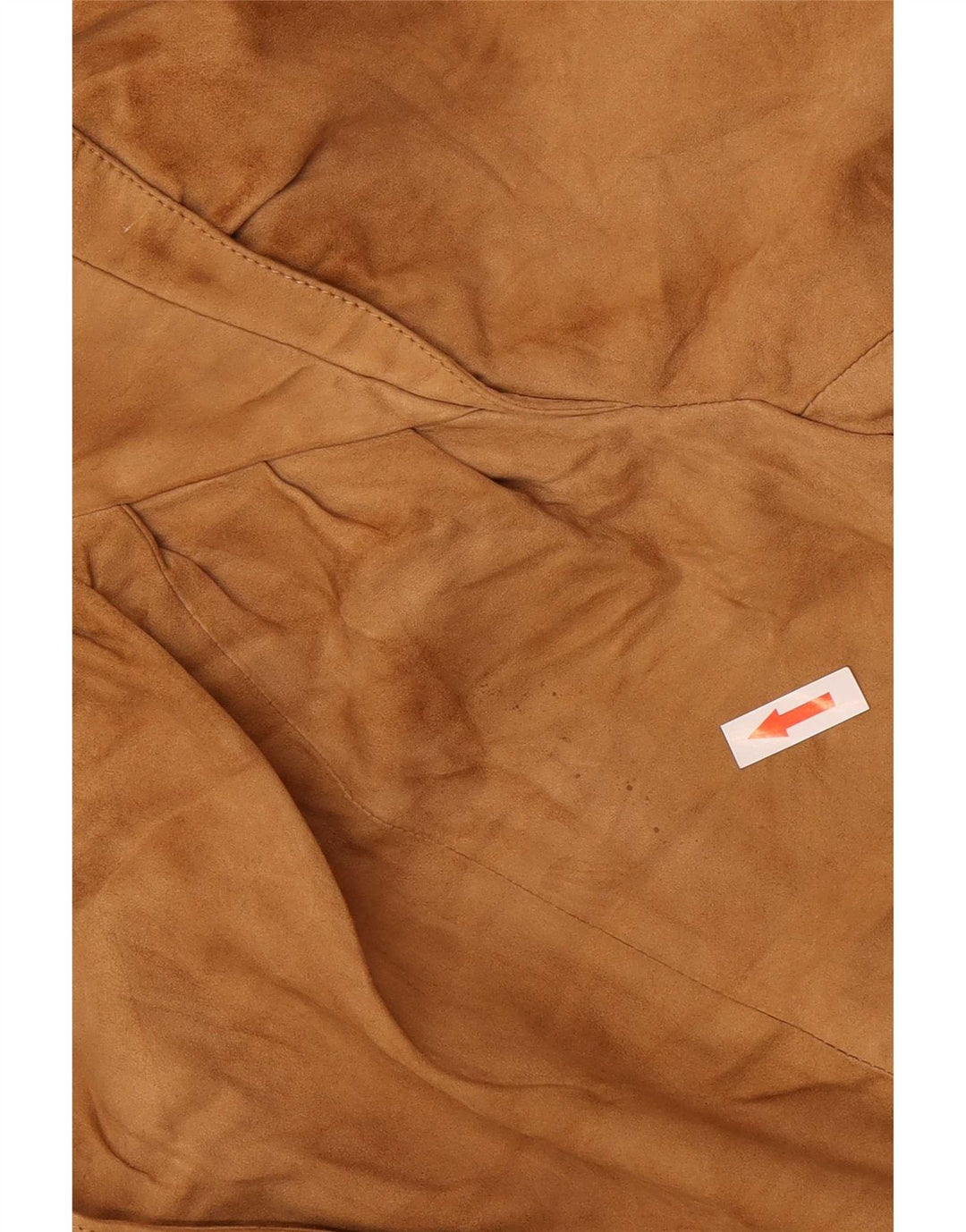 Bomber Vintage de damă din piele intoarsa IT 42 Medium Beige Piele