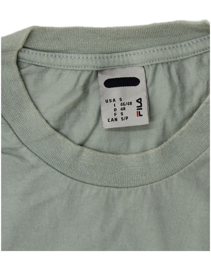 Fila Herre T-Shirt Top Lille Grøn