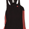 Adidas Damska Kamizelka Climalite Top UK 10 Mały Czarny Poliester