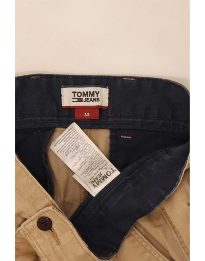 Tommy Hilfiger Mens Chino Shorts W33 Medium Beige Cotton