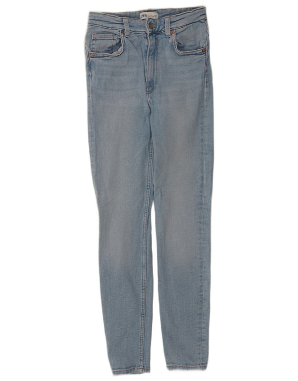 Blugi skinny dama Zara EU 36 XS W26 L28 Albastru