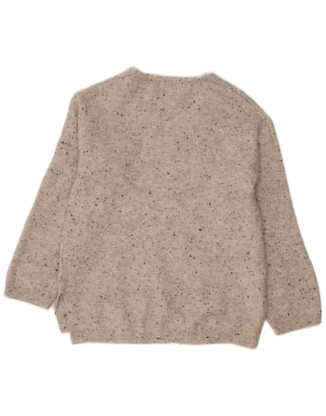 Womens Oversized V-Neck Jumper Sweater UK 10 Small