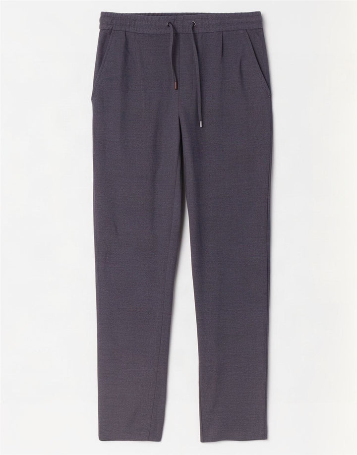 Zara Mens Slim Chino Trousers Small W30 L30 Navy Blue Polyester