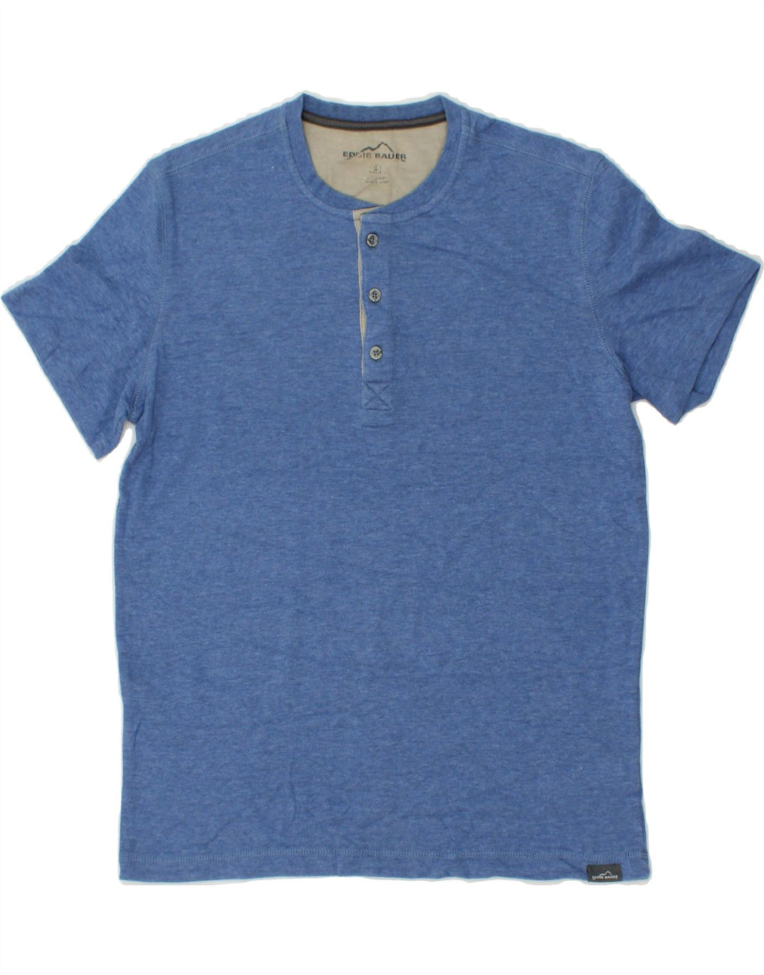EDDIE BAUER Mens T-Shirt Top Small Blue Cotton Vintage Eddie Bauer and Second-Hand Eddie Bauer from Messina Hembry 