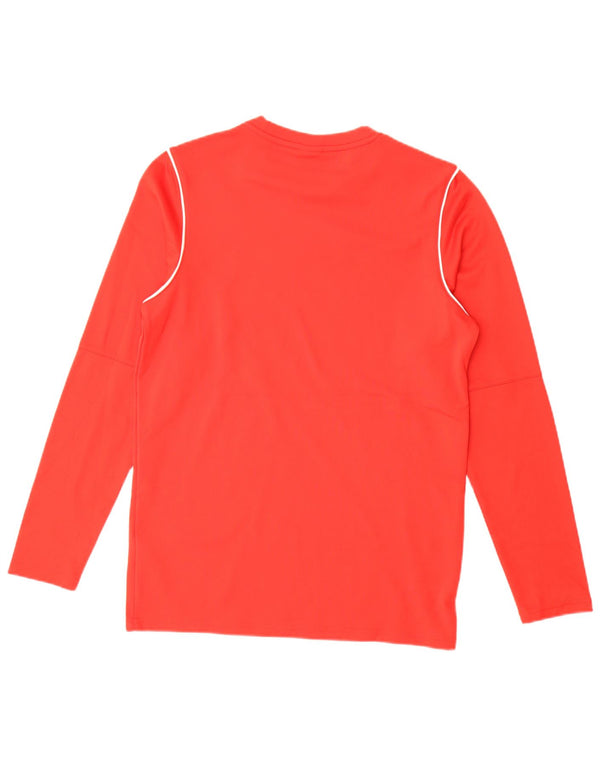 Nike Herren Washington F.C. Top aus langärmeligem, kleinem, rotem Polyester
