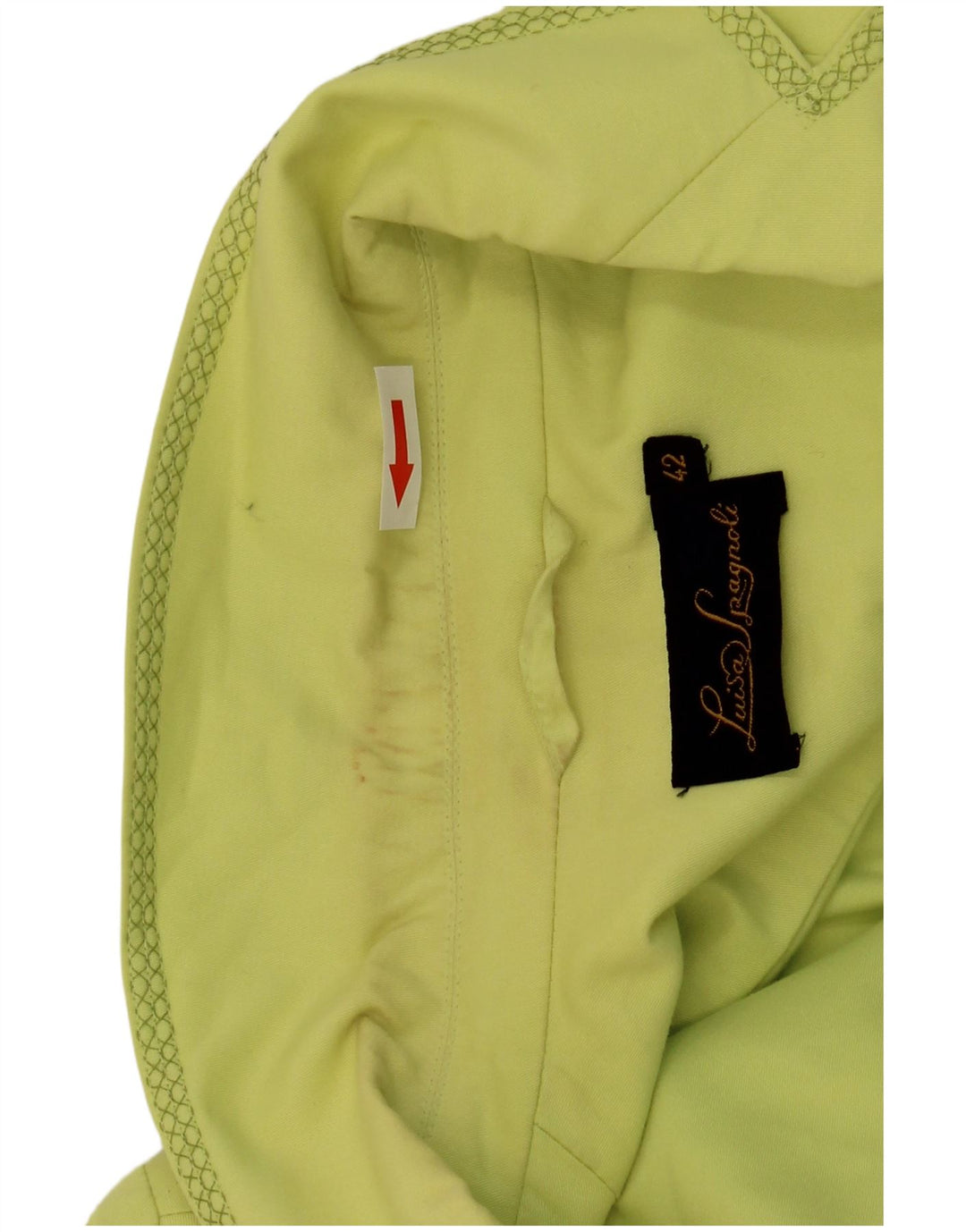 Giacca blazer da donna a 4 bottoni con maniche a 3/4 Luisa Spagnoli IT 42 Verde medio