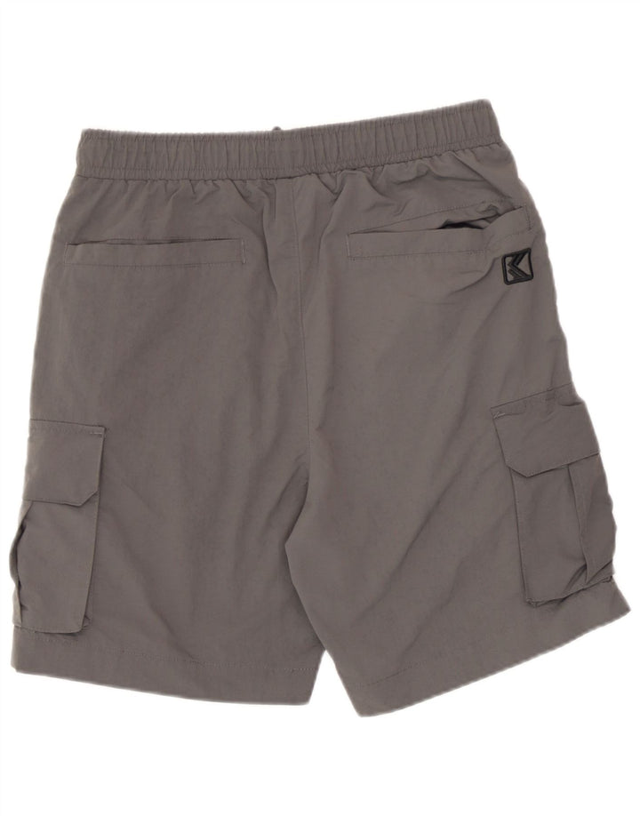 Karl Kani Herre Cargo Shorts Små Grå Polyamid