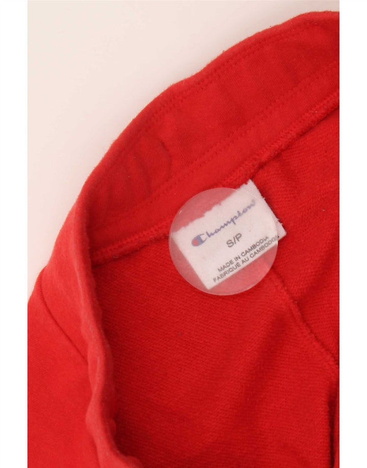 Champion Womens Sports Shorts UK 10 Small Red