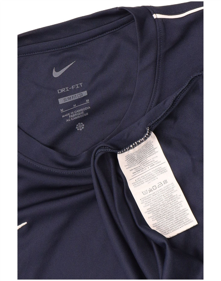 Nike Mens Washington Slim Fit Graphic T-Shirt Top Medium Navy Blue