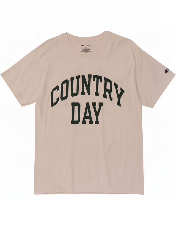 Champion Camiseta gráfica para hombre Top Medium White Cotton