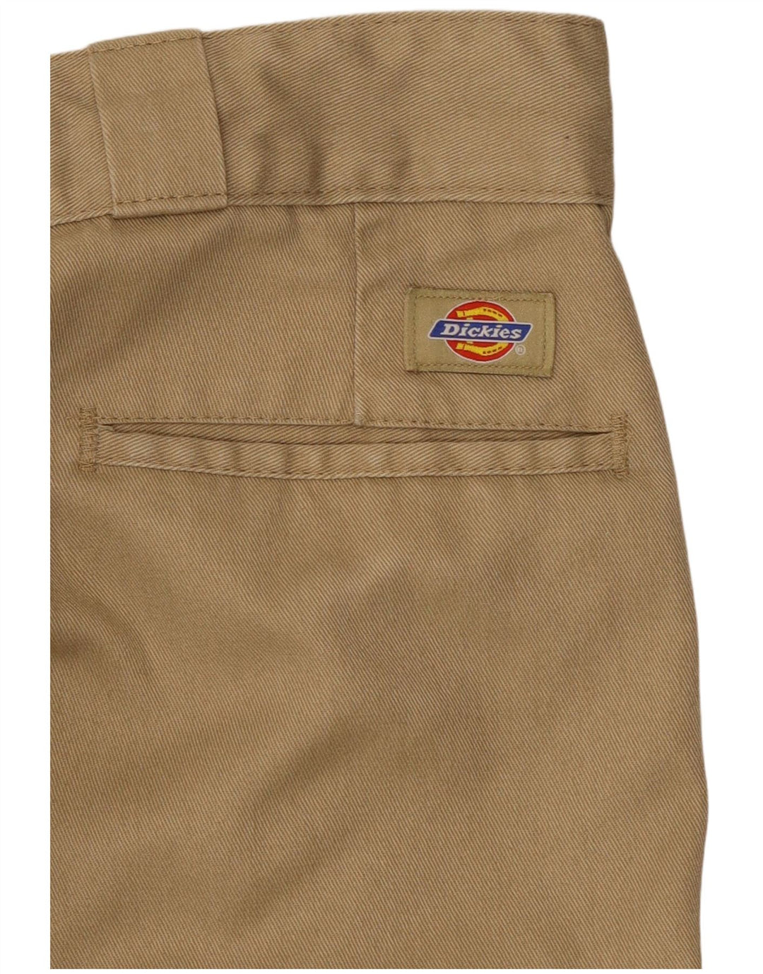 Dickies Mens Straight Chino Trousers W36 L28 Beige