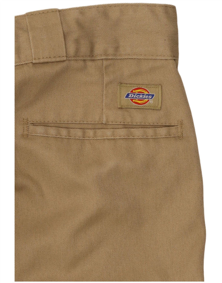 Dickies Mens Straight Chino Trousers W36 L28 Beige