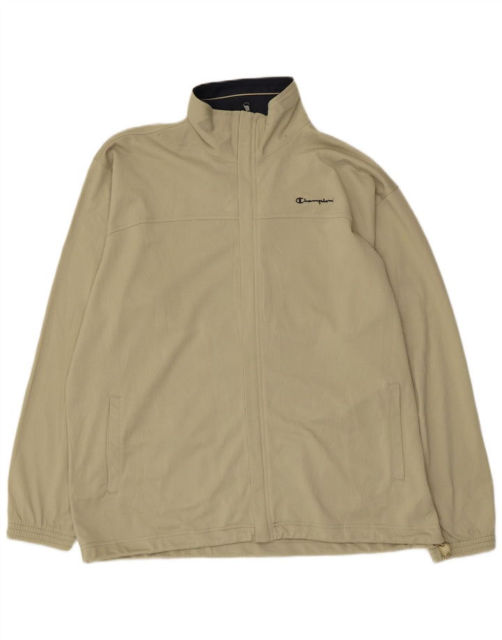 Champion Veste de survêtement pour homme Large Vert Polyester