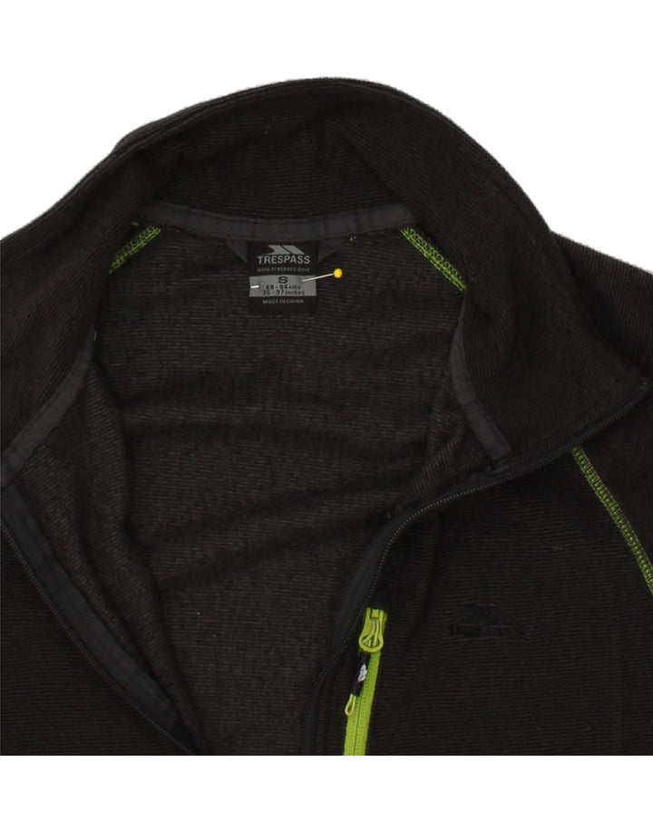 TRESPASS Mens Tracksuit Top Jacket Small Grey Polyester Vintage Trespass and Second-Hand Trespass from Messina Hembry 