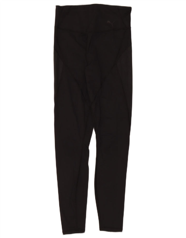 Puma Womens Leggings UK 8 Small Black