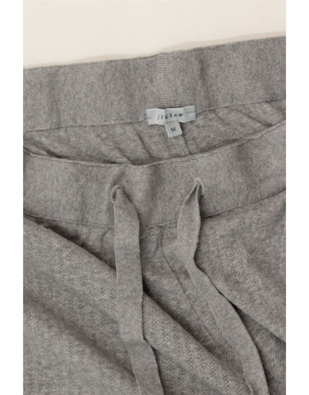 JIGSAW Womens Tracksuit Trousers Joggers UK 12 Medium  Grey Cotton Vintage Jigsaw and Second-Hand Jigsaw from Messina Hembry 