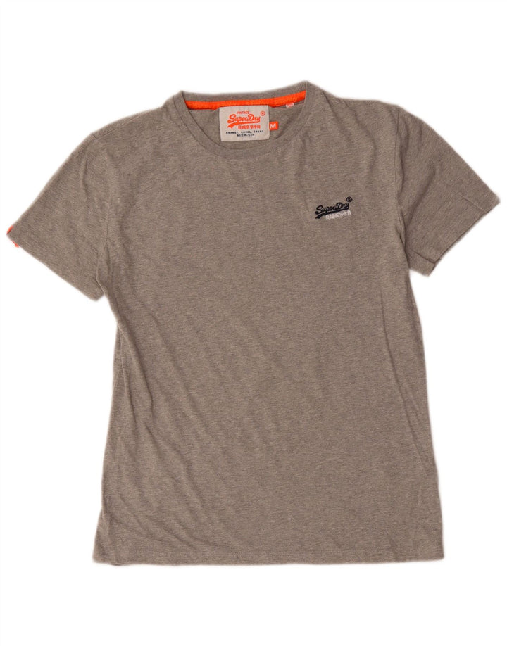 Ανδρικό T-Shirt Superdry Top Μεσαίο γκρι βαμβακερό