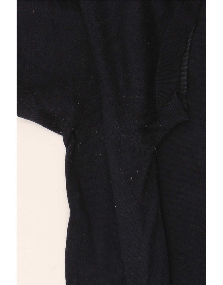 Zara Mens T-Shirt Top Large Navy Blue