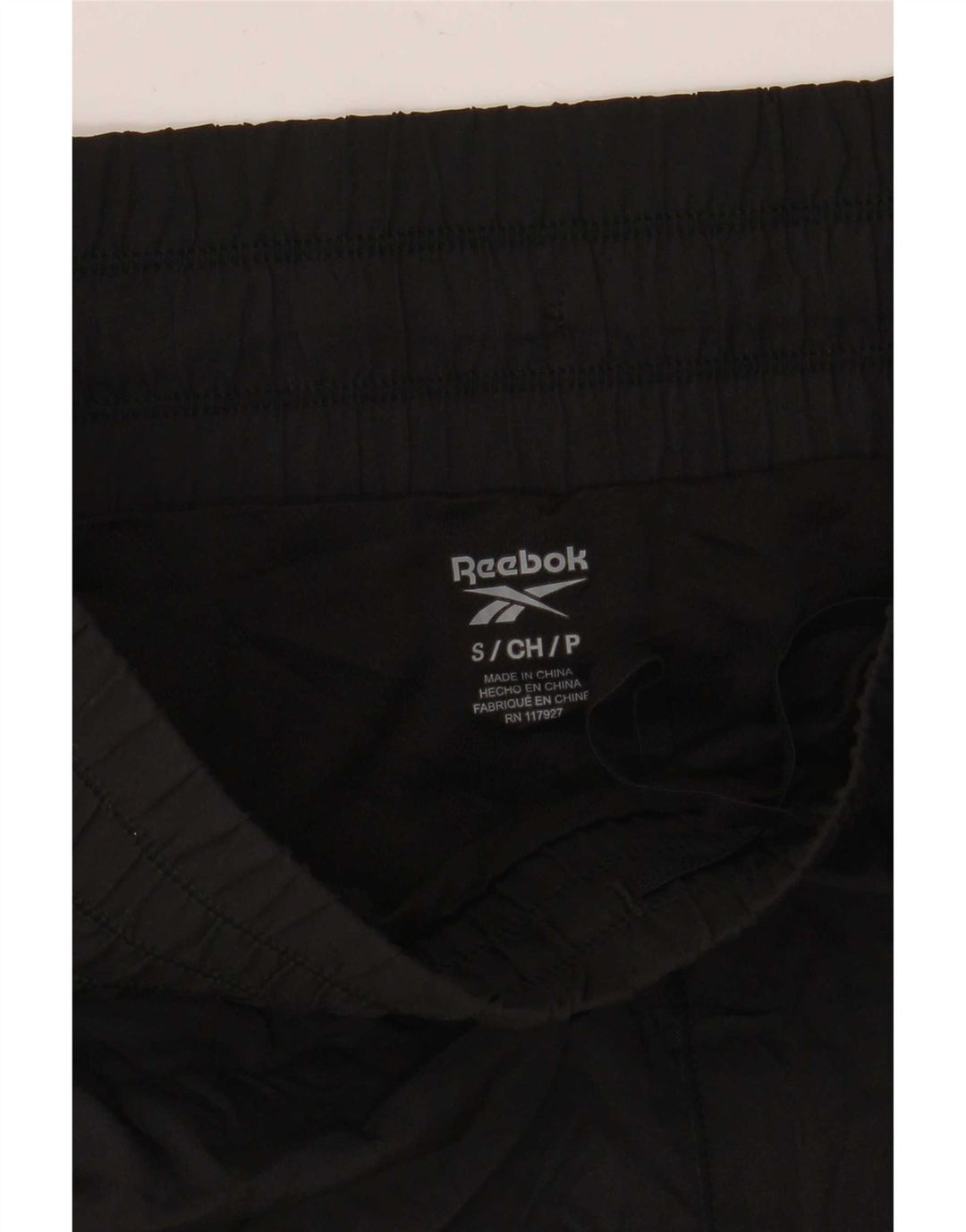 Reebok Damen Sportshorts UK 10 Small Schwarz Polyester
