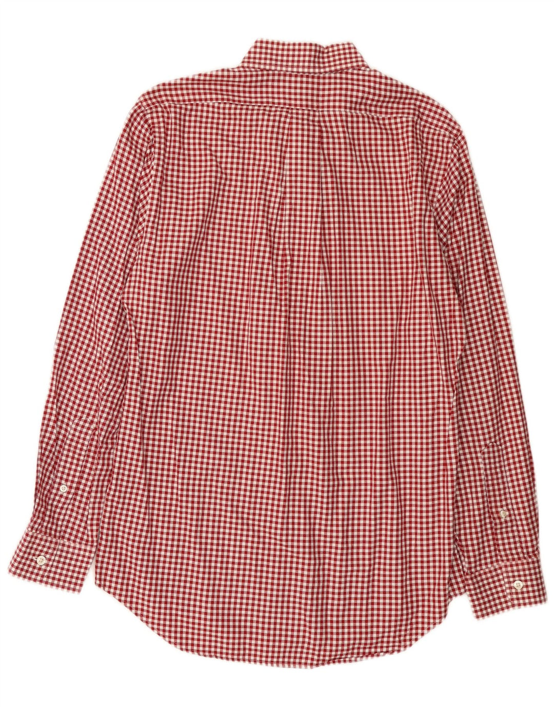 Vineyard Vines Mens Slim Fit Flannel Shirt Small Red Gingham Cotton
