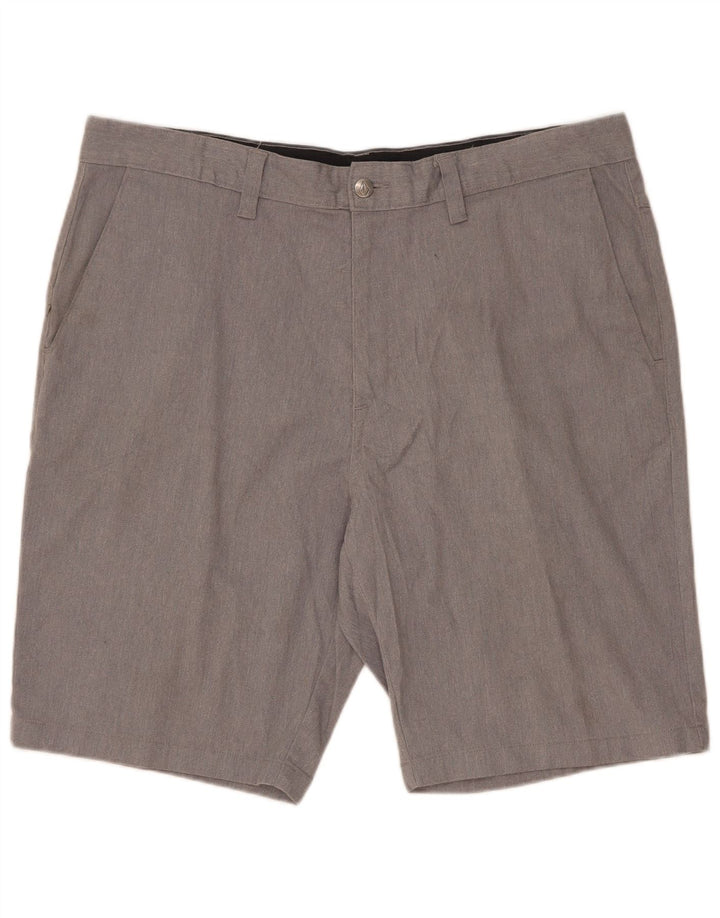 Volcom Herre Chino Shorts W38 XL Grå Bomuld