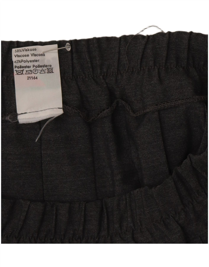 Ecco Kvinde Kniv Plisseret nederdel EU 42 Large W32 Grå Viscose