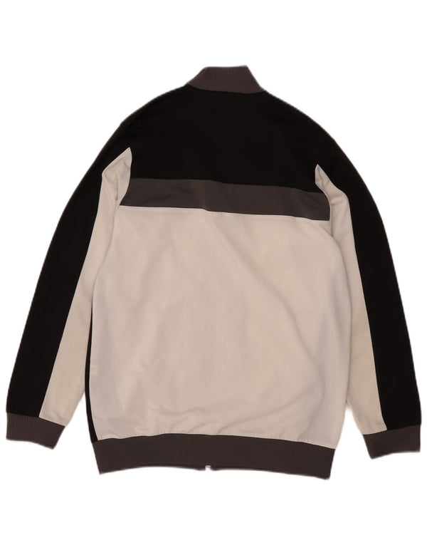 Puma Veste de Survêtement Garçon 11-12 ans Blanc Colorblock