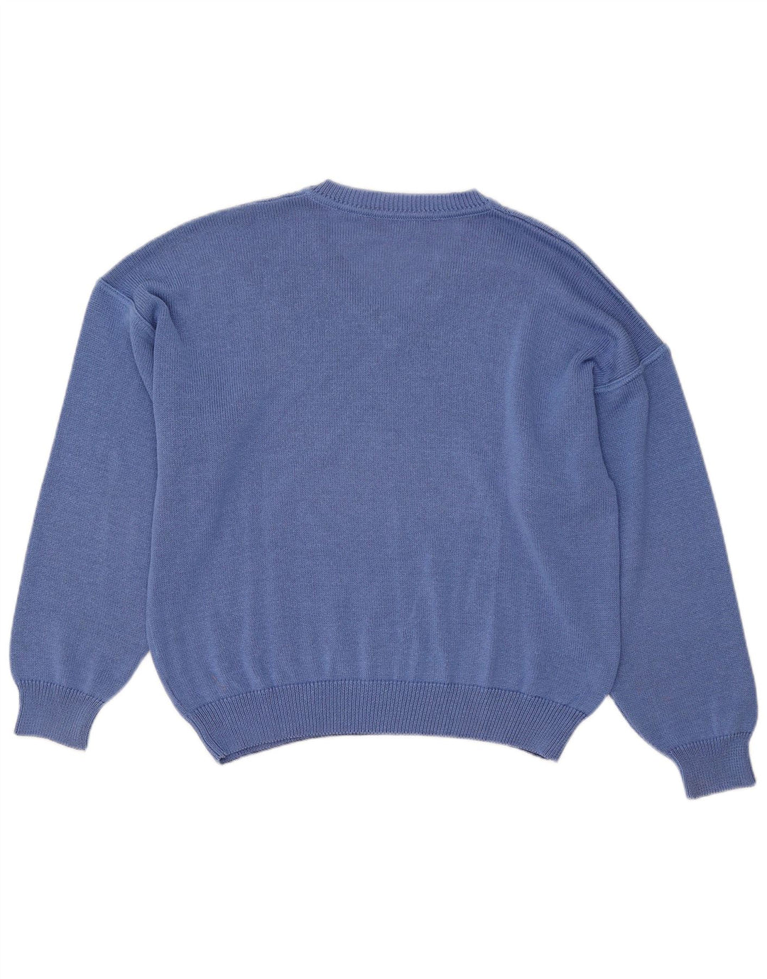 Bleyle Maglione da uomo con vestibilità rilassata con scollo a V piccolo blu