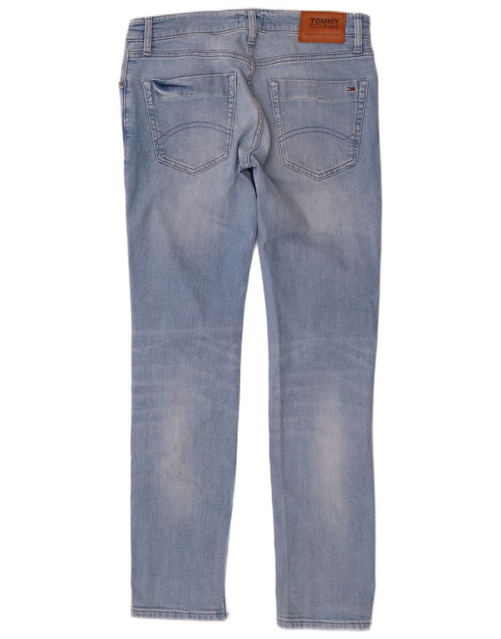 TOMMY HILFIGER Womens Slim Jeans W32 L32 Blue Cotton