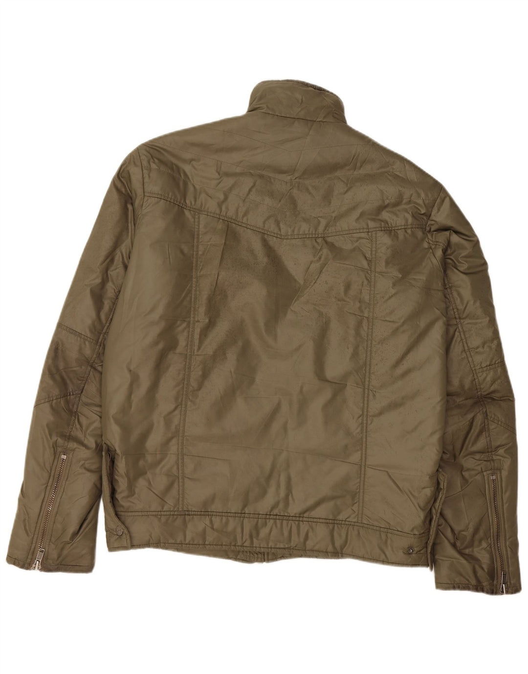 LEE Wattierte Herrenjacke UK 44 2XL Khaki Polyester
