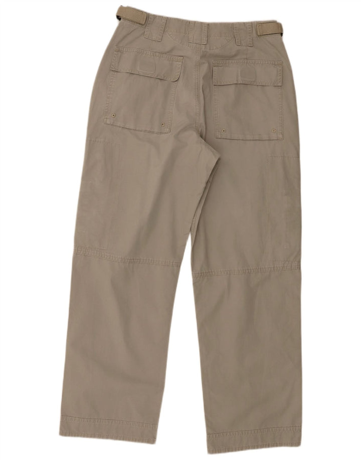 Pantaloni cargo affusolati Marks & Spencer da uomo blu Harbour W34 L31 grigi