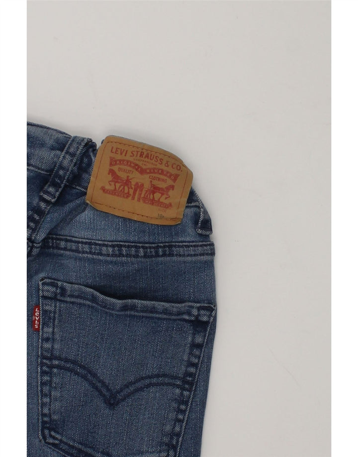 LEVI'S Girls 510 Skinny Jeans 9-10 Years W24 L26  Blue Cotton | Vintage Levi's | Thrift | Second-Hand Levi's | Used Clothing | Messina Hembry 