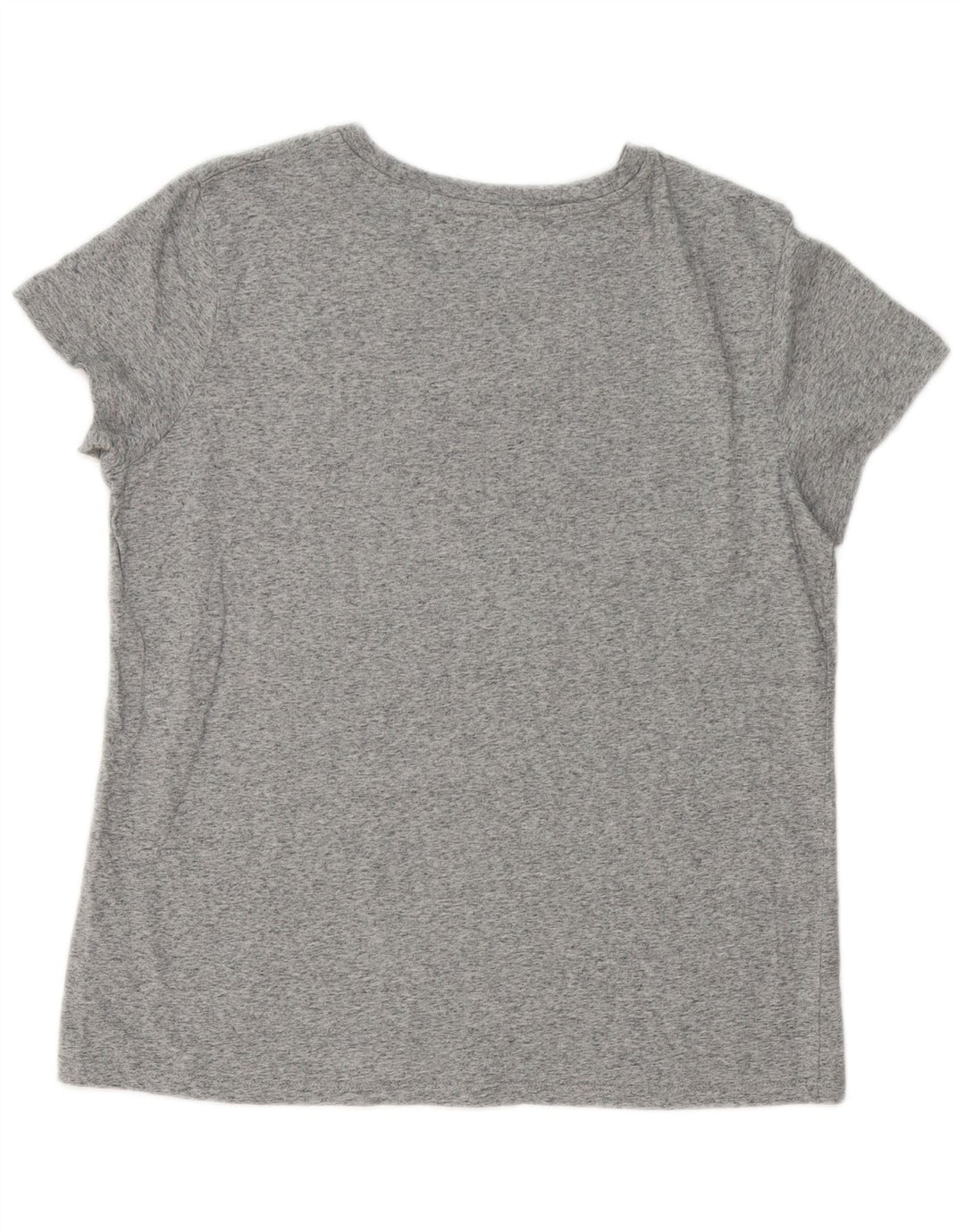 Levi's Womens Graphic T-Shirt Top UK 16 Large Grey Flecked