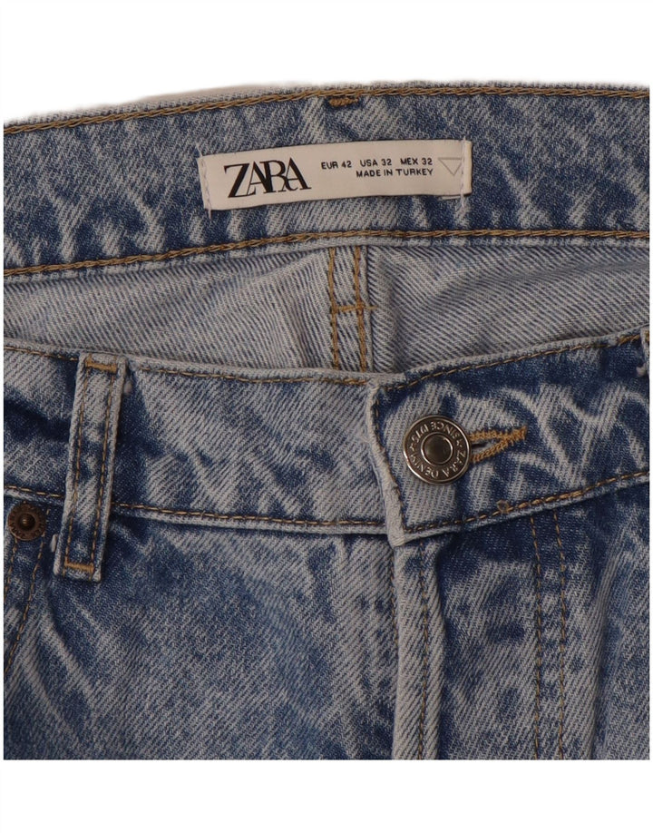 ZARA Mens Tapered Jeans EU 42 Large W32 L26 Blue