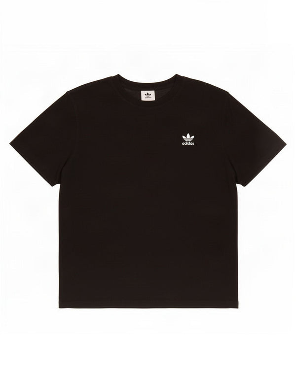 T-shirt Adidas da uomo Top Large in cotone nero