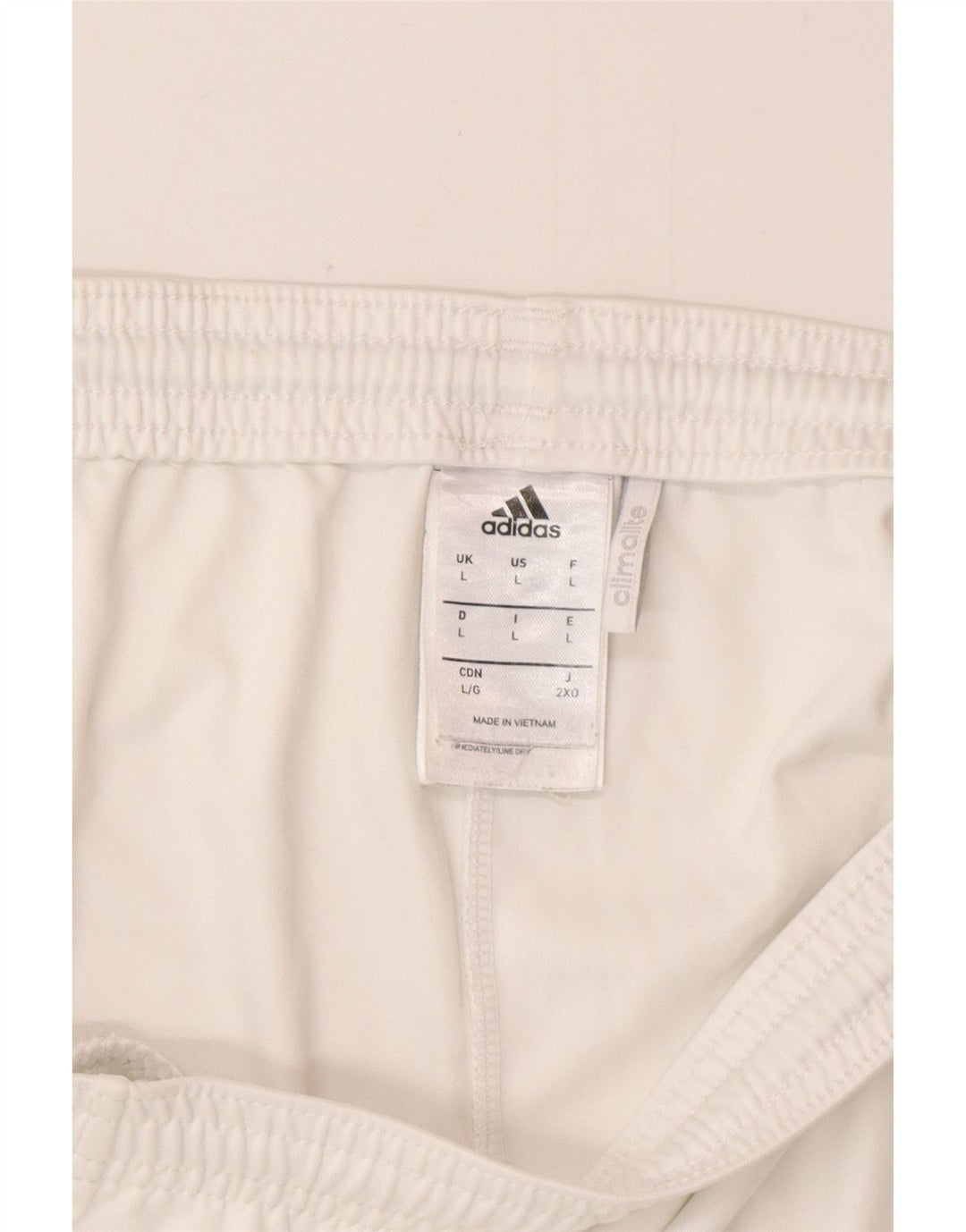 Adidas Herre Climalite Sportshorts Store hvide polyester