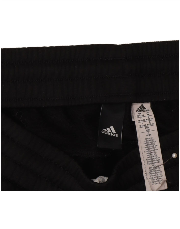 Pantaloni da tuta da donna Adidas UK 12/14 Medium Nero Poliestere