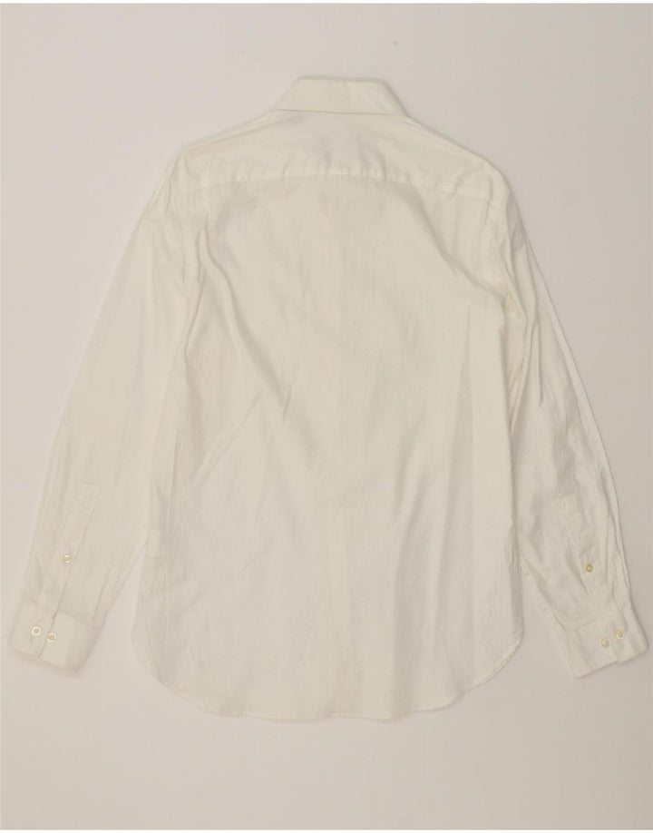 MICHAEL KORS Mens Slim Fit Shirt Size 15 1/2 Medium White Cotton Vintage Michael Kors and Second-Hand Michael Kors from Messina Hembry 